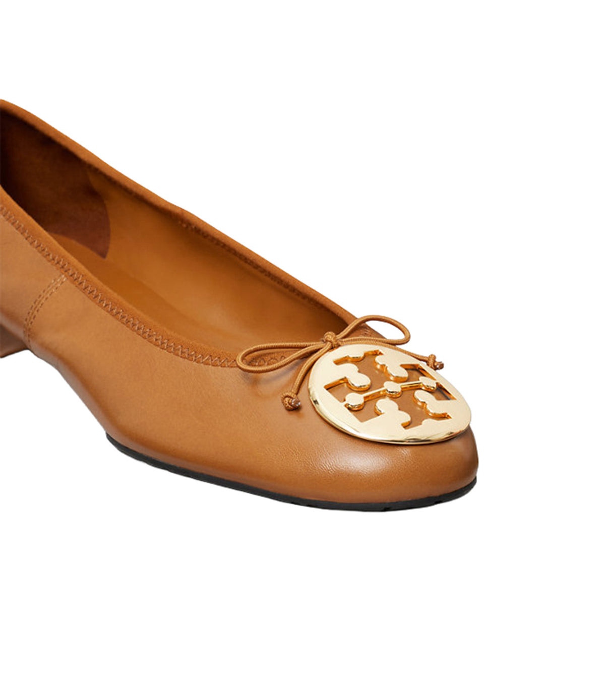 Reva Heeled Ballet Pecan Praline/Gold