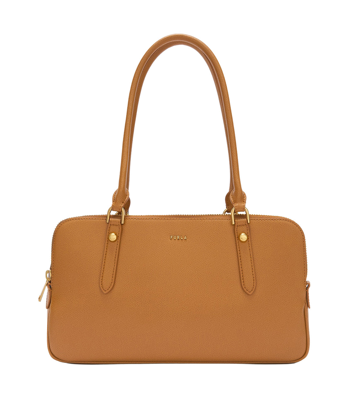 Giulia M Boston Bag Tabacco