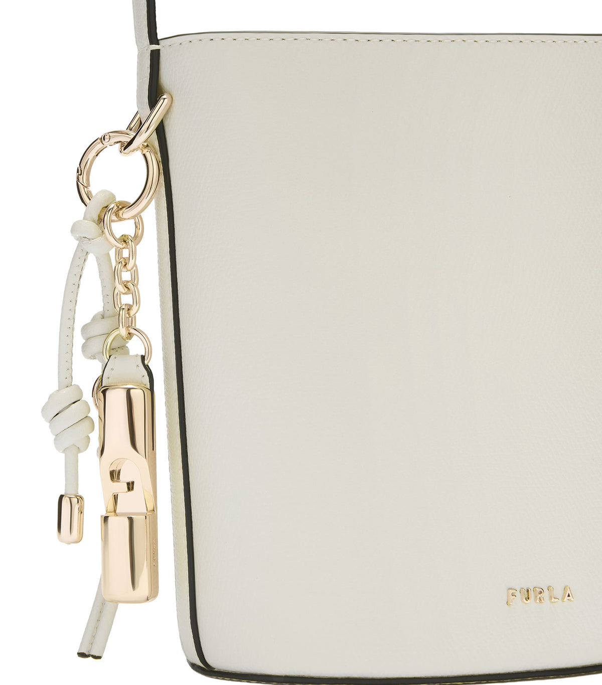 Roxie Mini Bucket Bag Panna