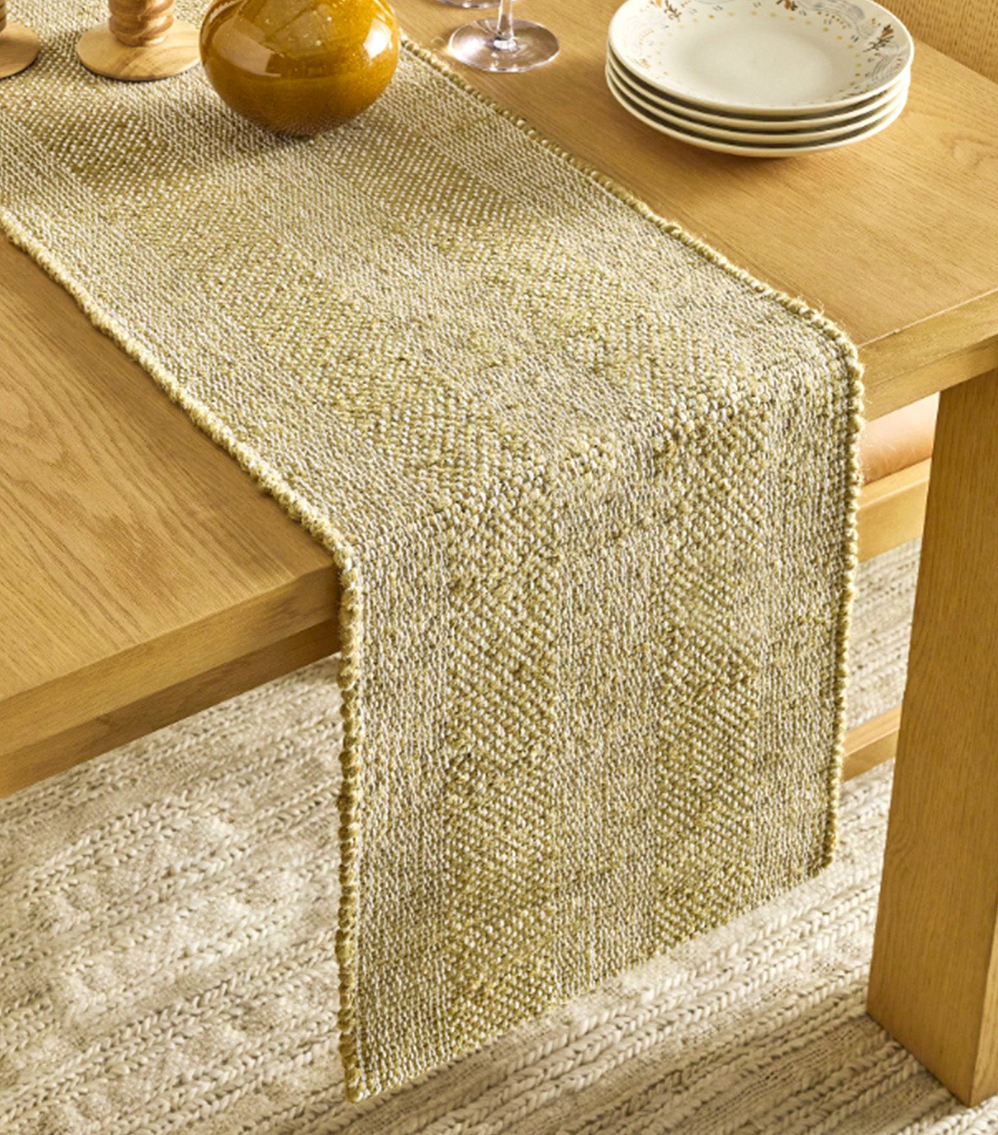 Chunky Textured Woven Table Accessories