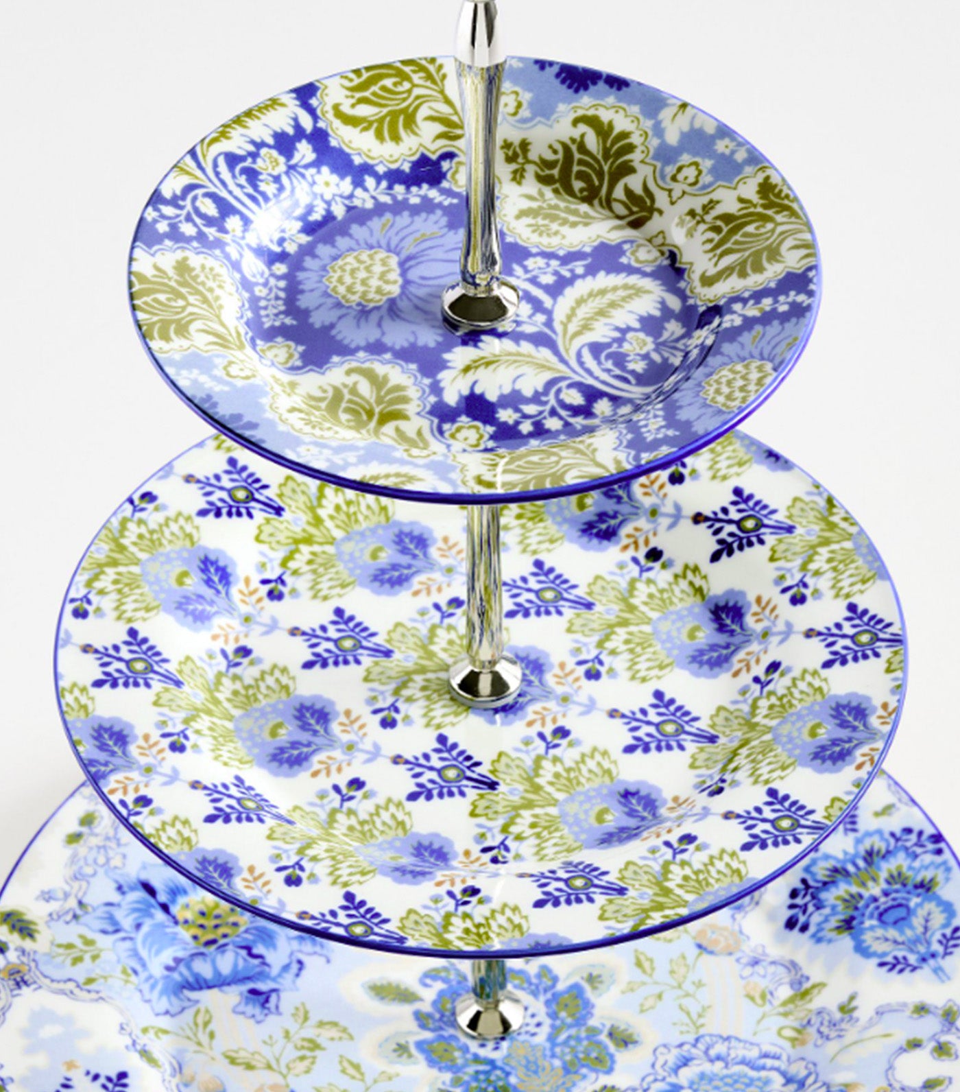 Kravet Jardin Stoneware Tiered Stand Multi