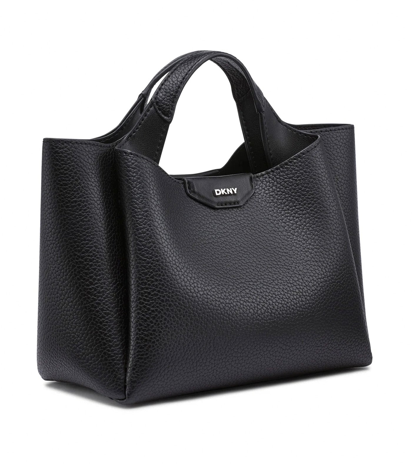 DKNY Willa Mini Satchel Black/Silver