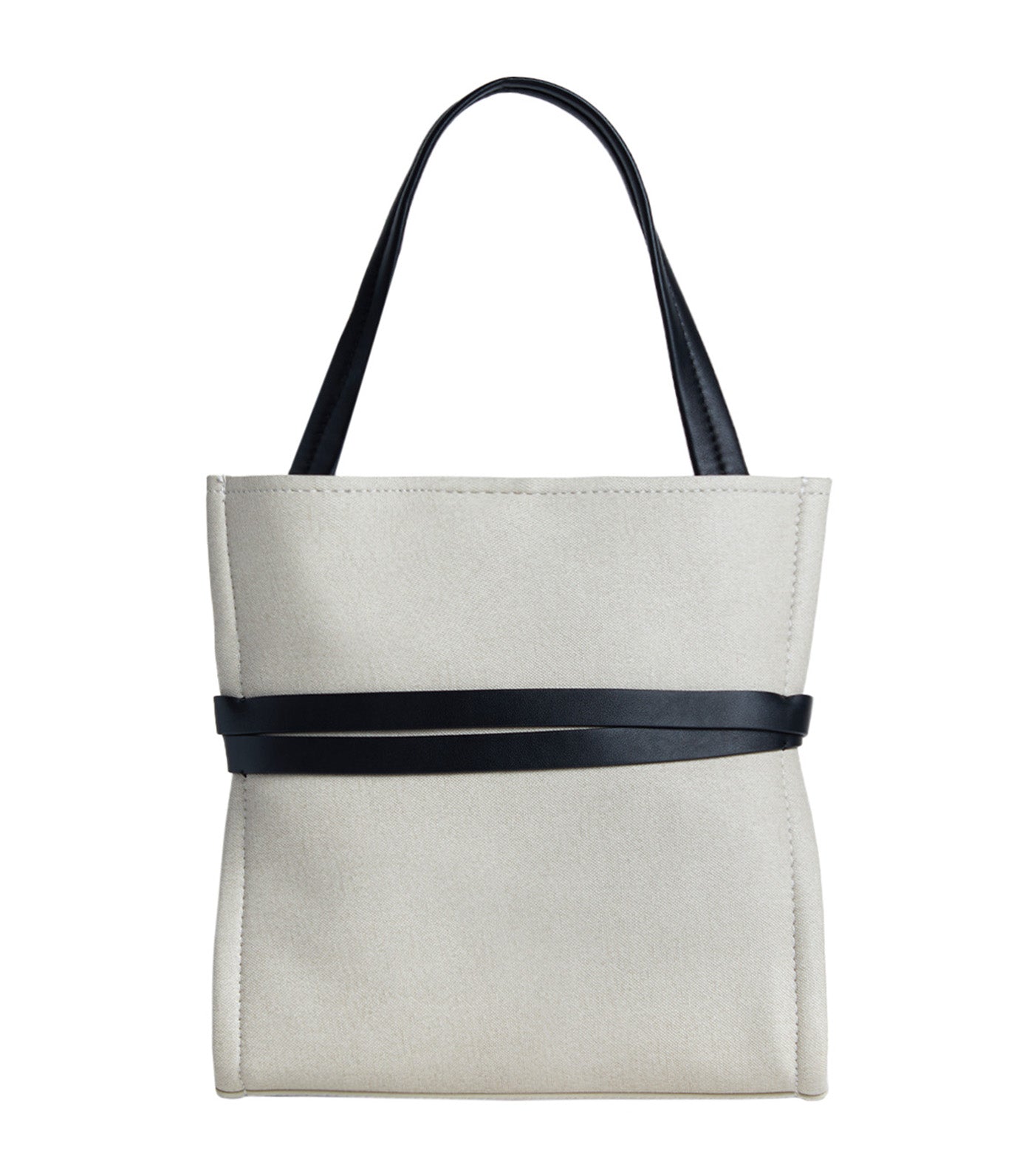 Bridie Bucket Bag Natural/Black