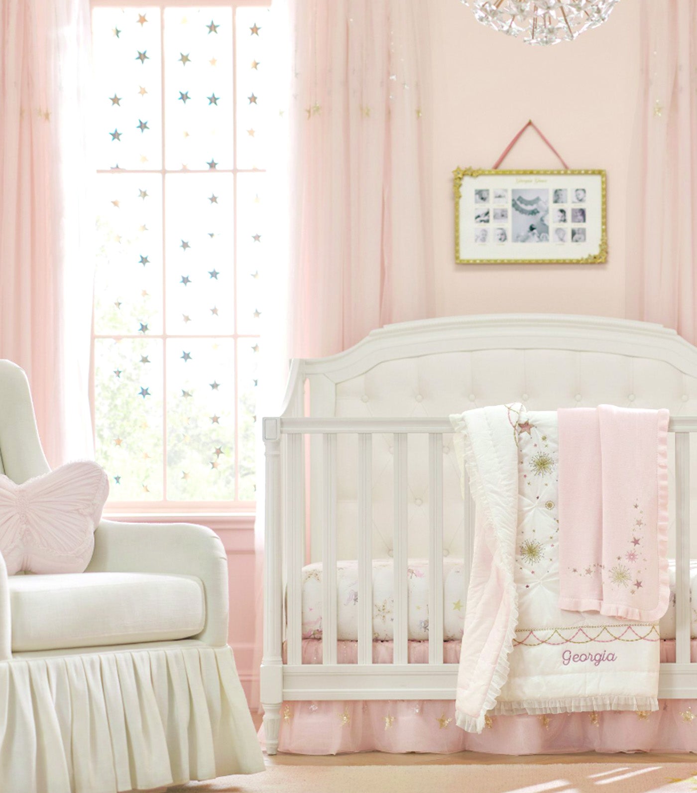 Tutu du Monde Carousel Horse Sheet and Crib Set