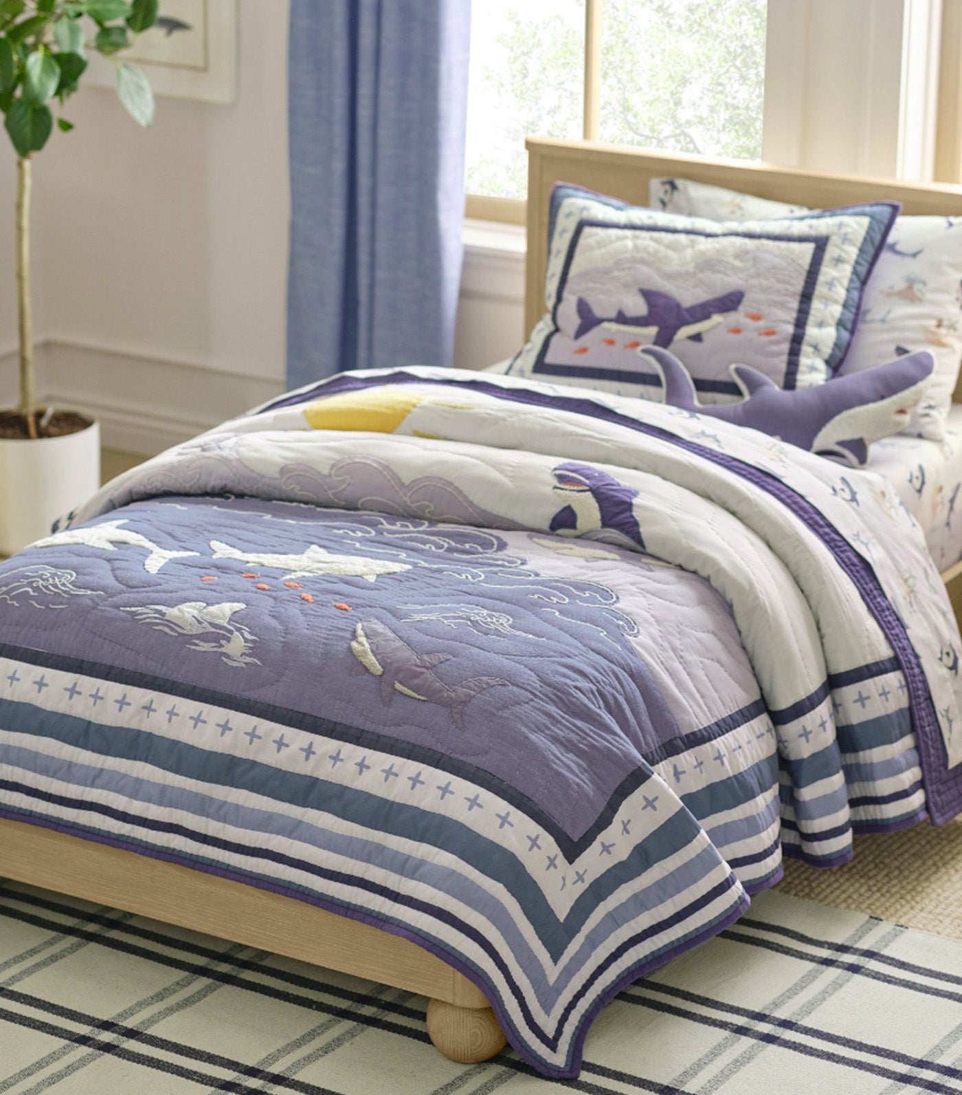 Shark Seas Organic Sheet Set