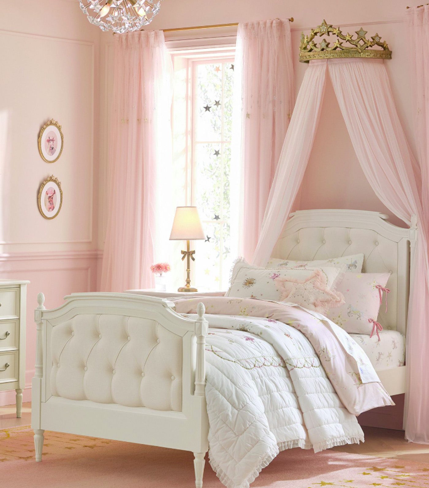 Tutu du Monde Carousel Horse Sheet and Crib Set