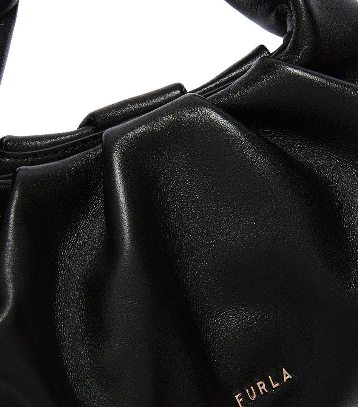 Delia Mini Shoulder Bag Nero