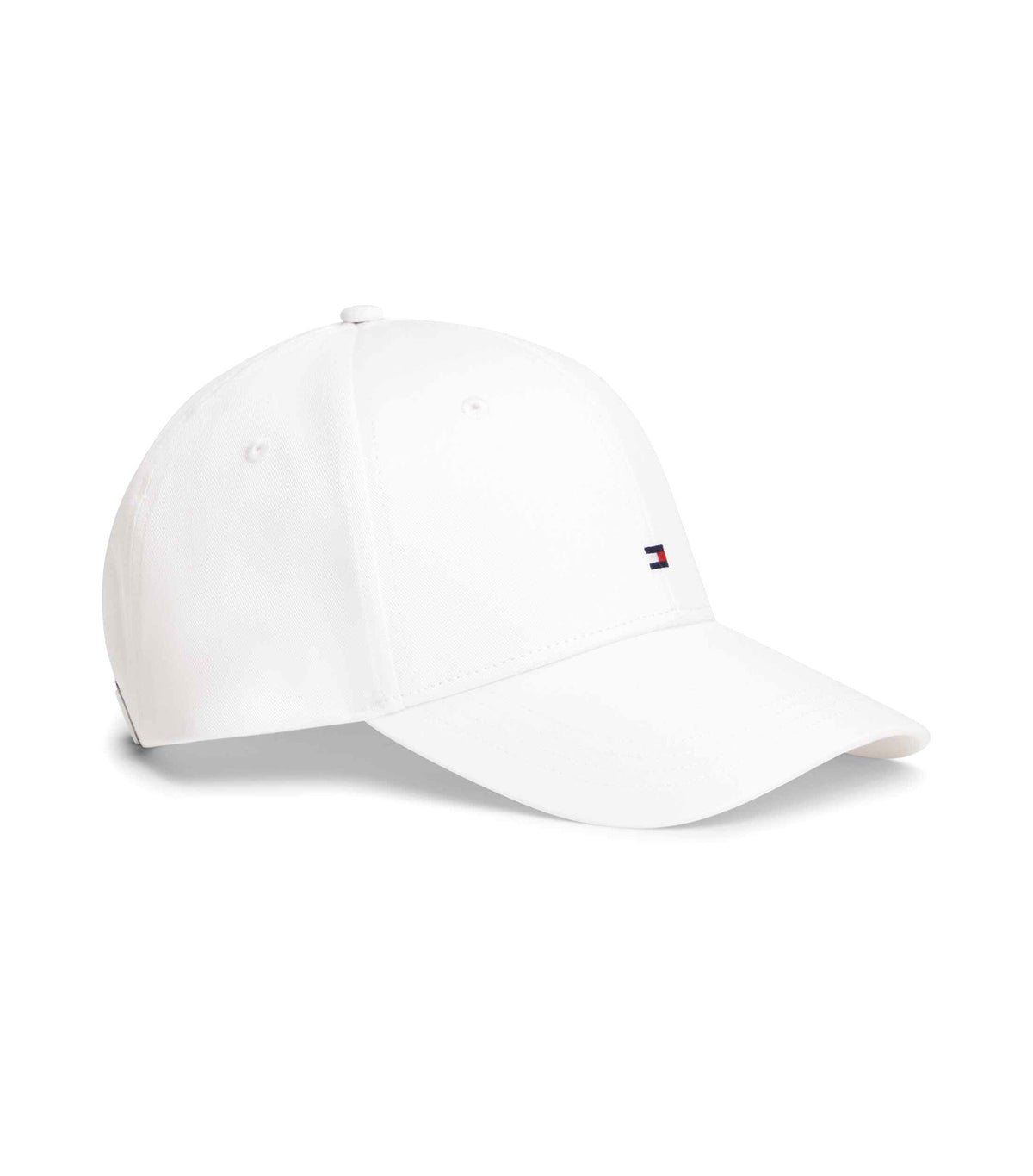 Men's Flag Cotton 6 Panel Cap Ecru