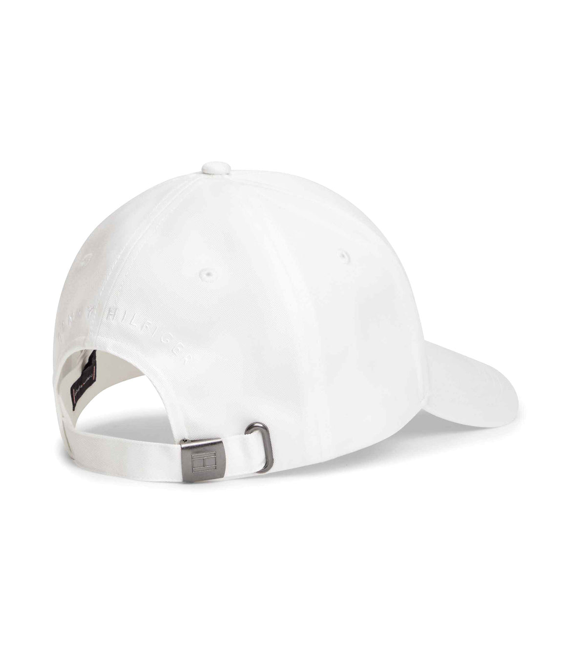 Men's Flag Cotton 6 Panel Cap Ecru
