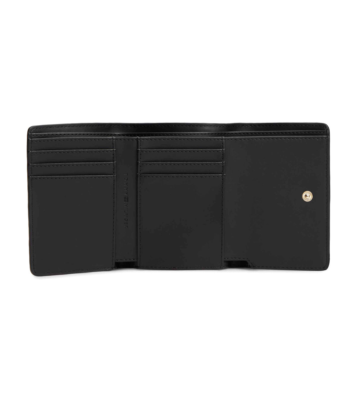Women's Icon Trifold Monogram Wallet Black