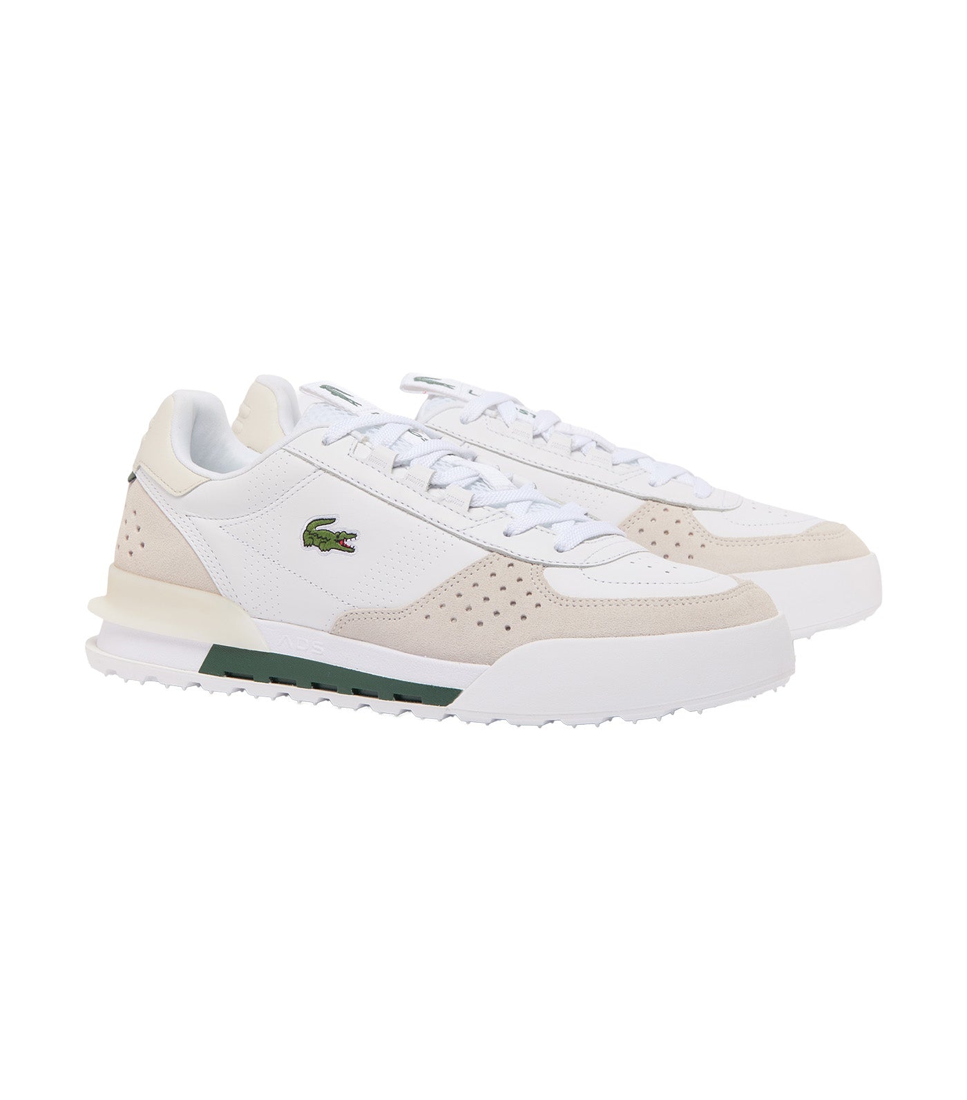 Men’s Slam Break Leather Sneakers White/Off White