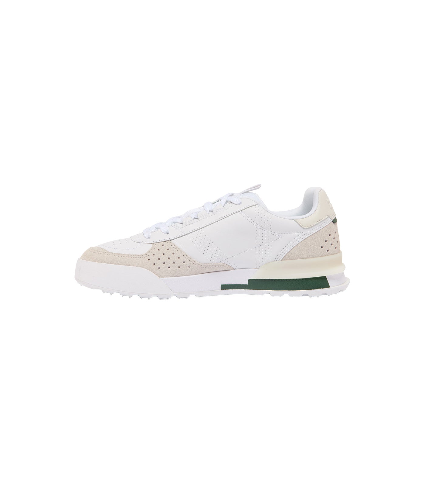 Men’s Slam Break Leather Sneakers White/Off White