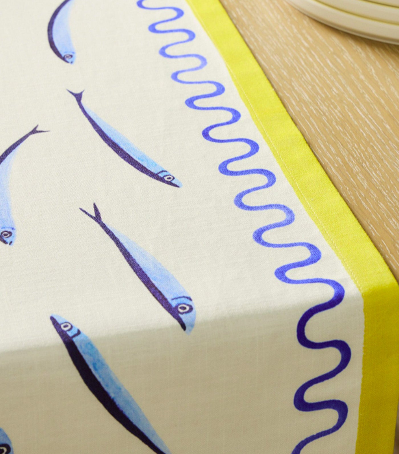 Sardine Cotton Table Runner
