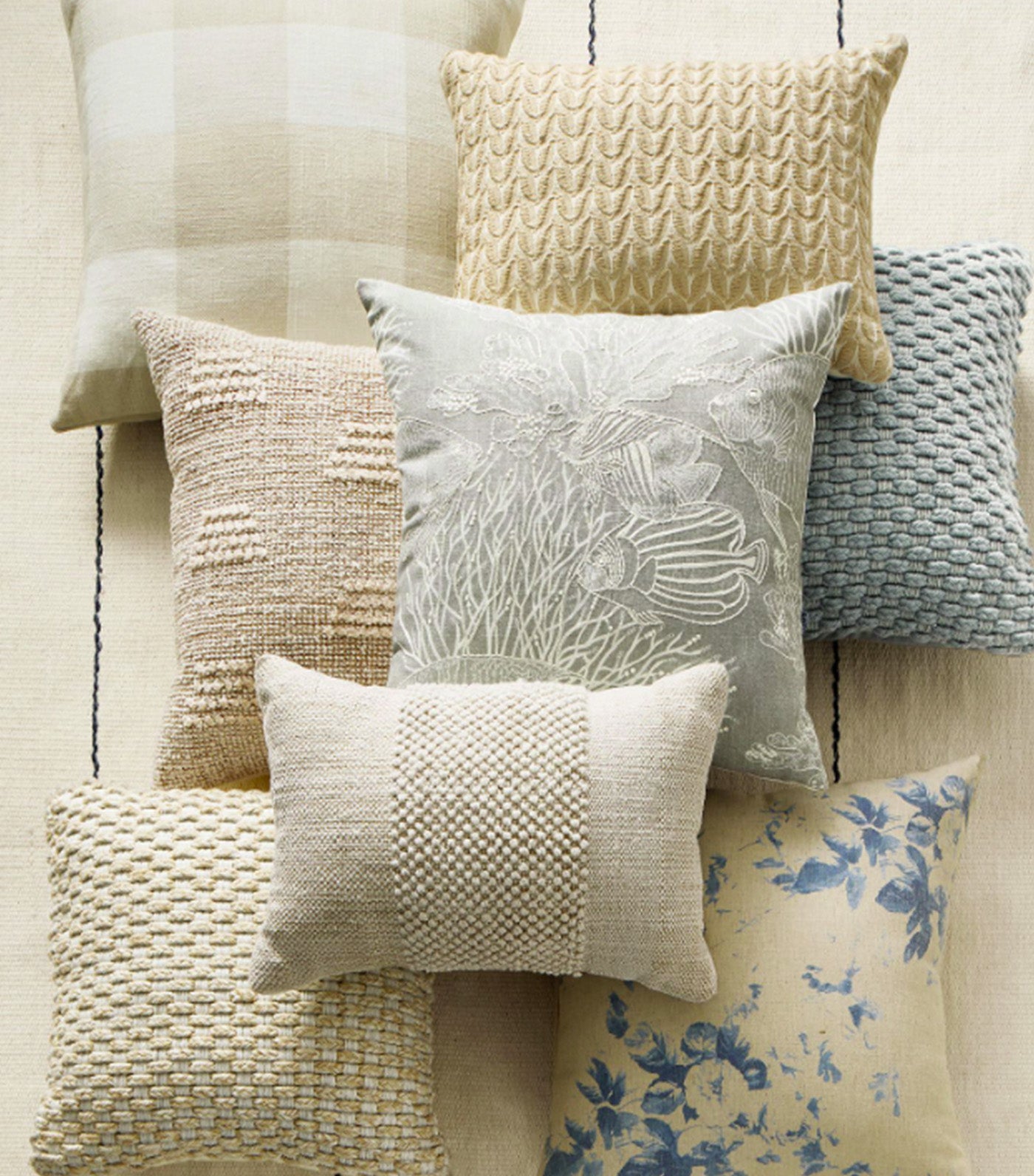 Coral Reef Outdoor Pillow Multi