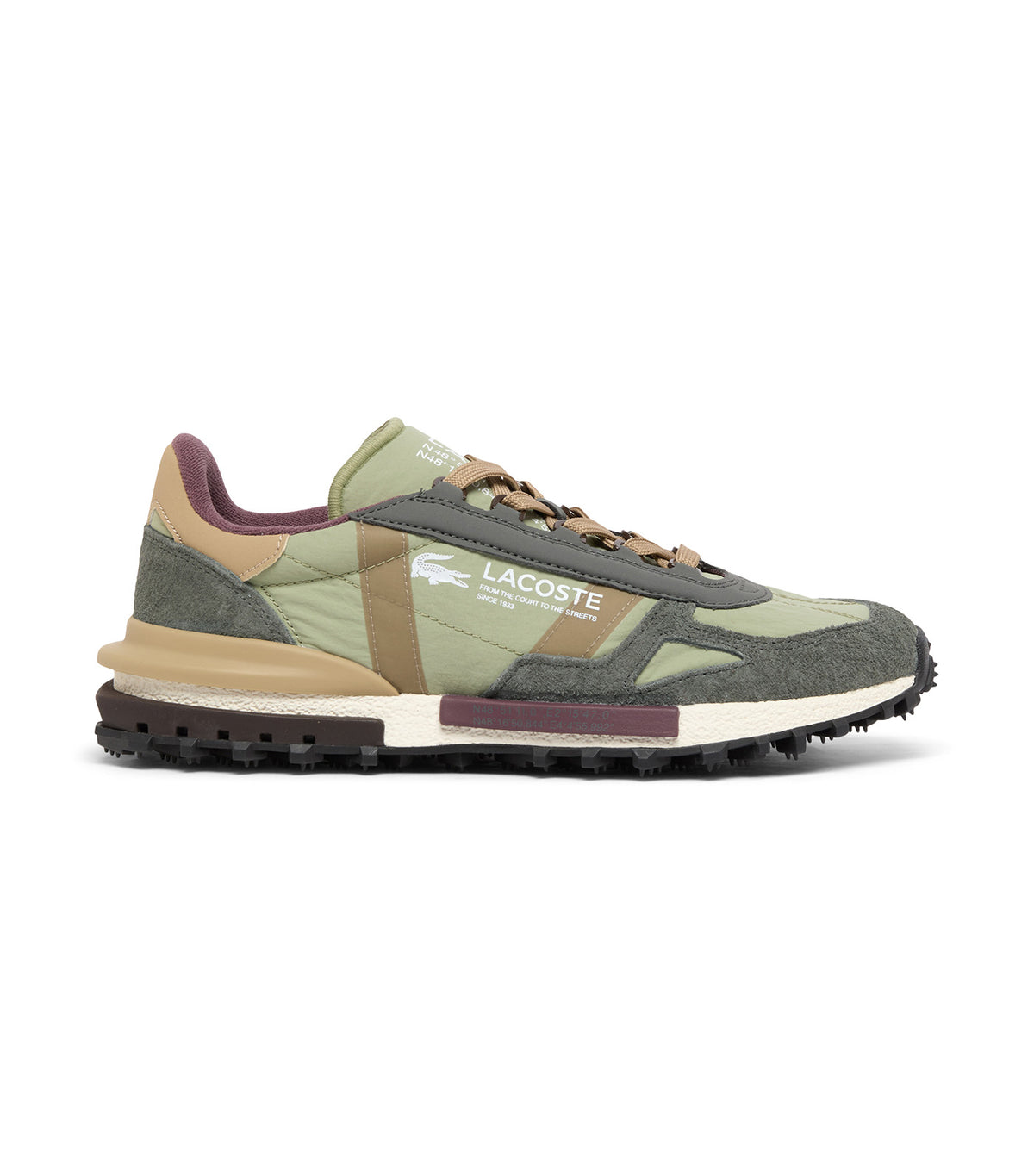 Men's Elite Active Sneakers Dark Gray/Light Khaki