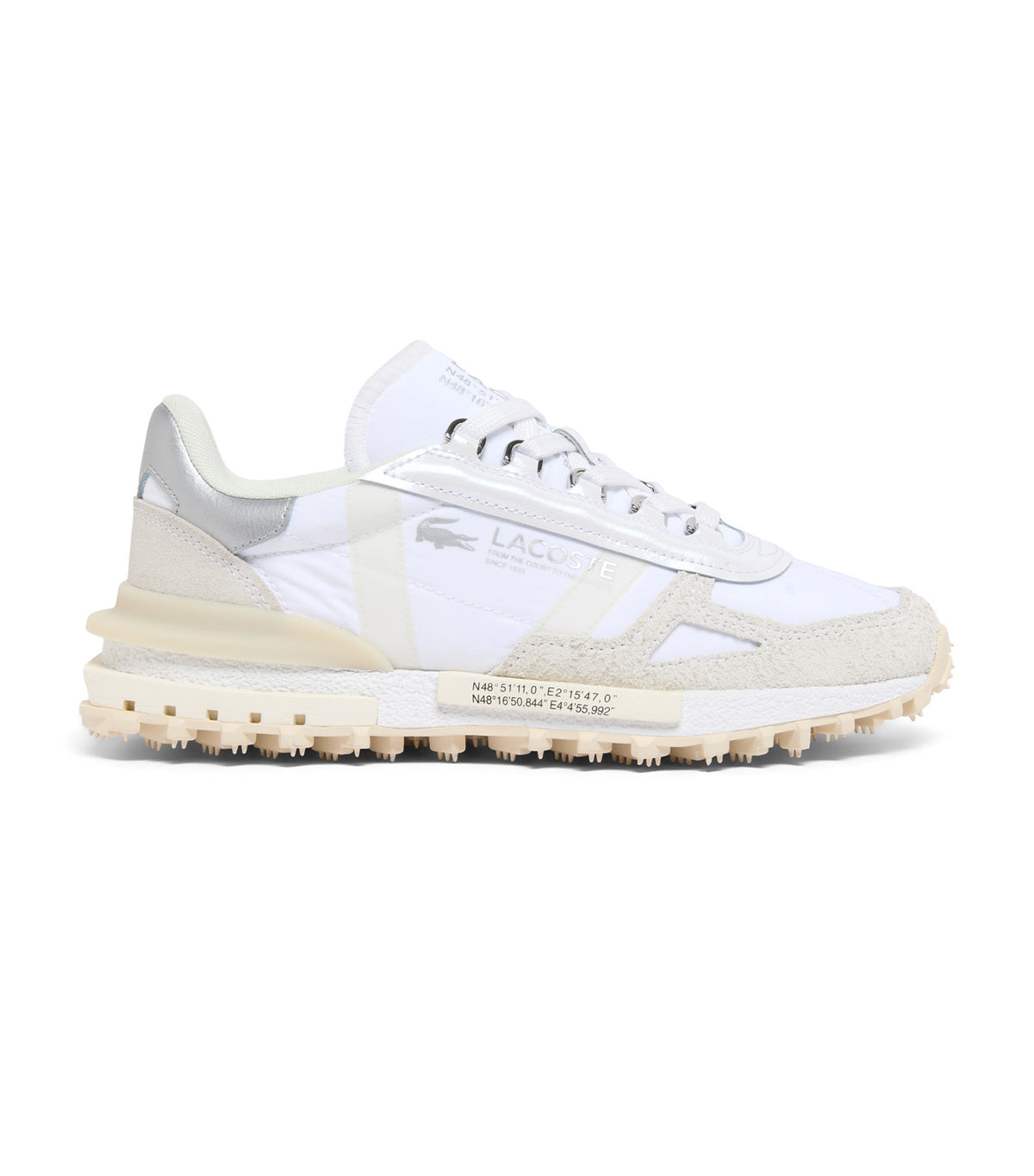 Women's Elite Active Sneakers White/Silver