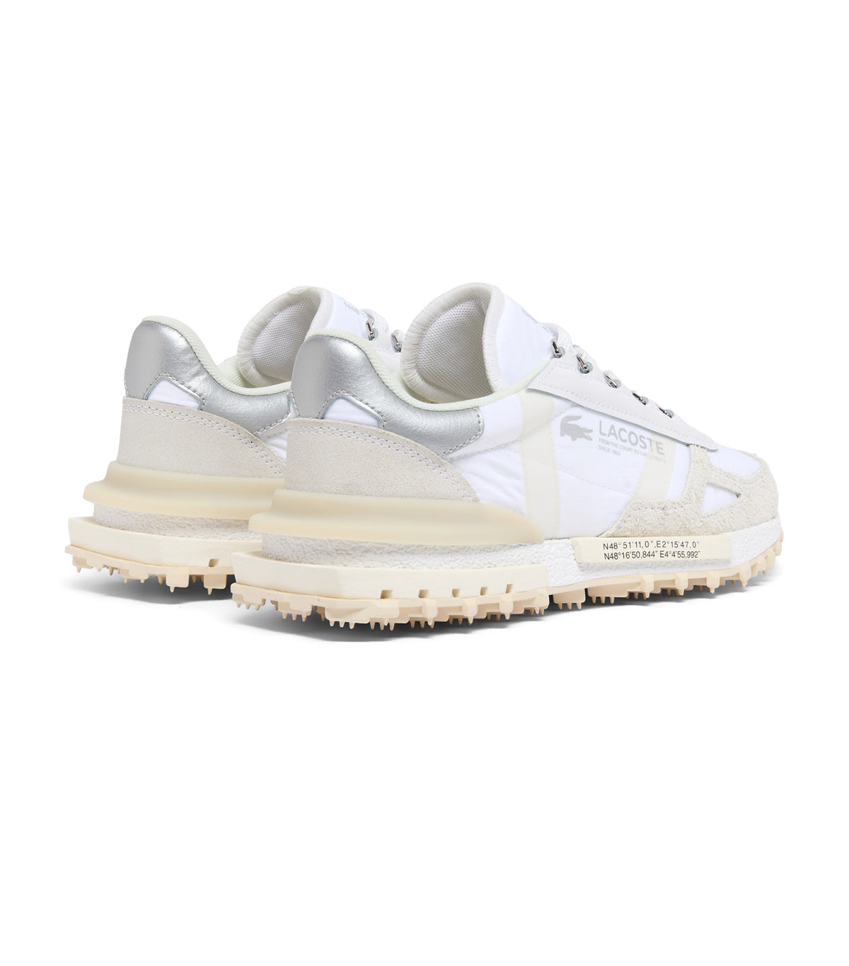 Women's Elite Active Sneakers White/Silver