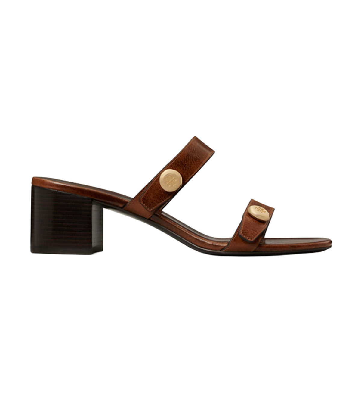 Romy Block-Heel Sandal Milk Chocolate