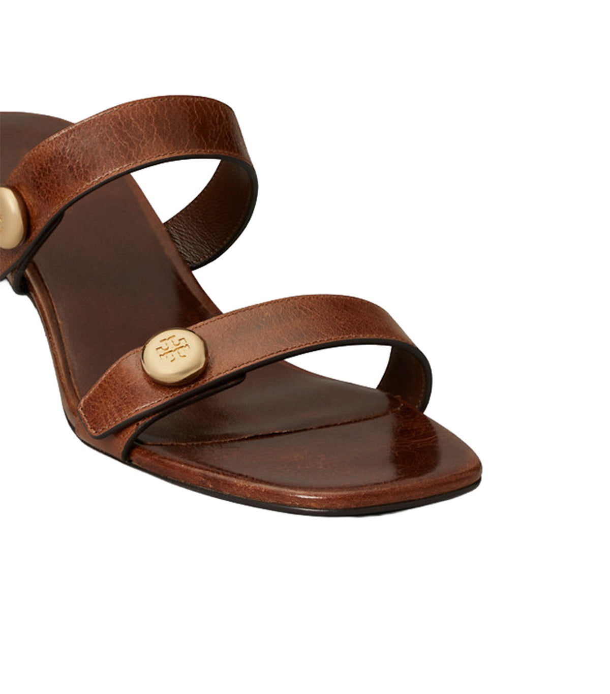 Romy Block-Heel Sandal Milk Chocolate