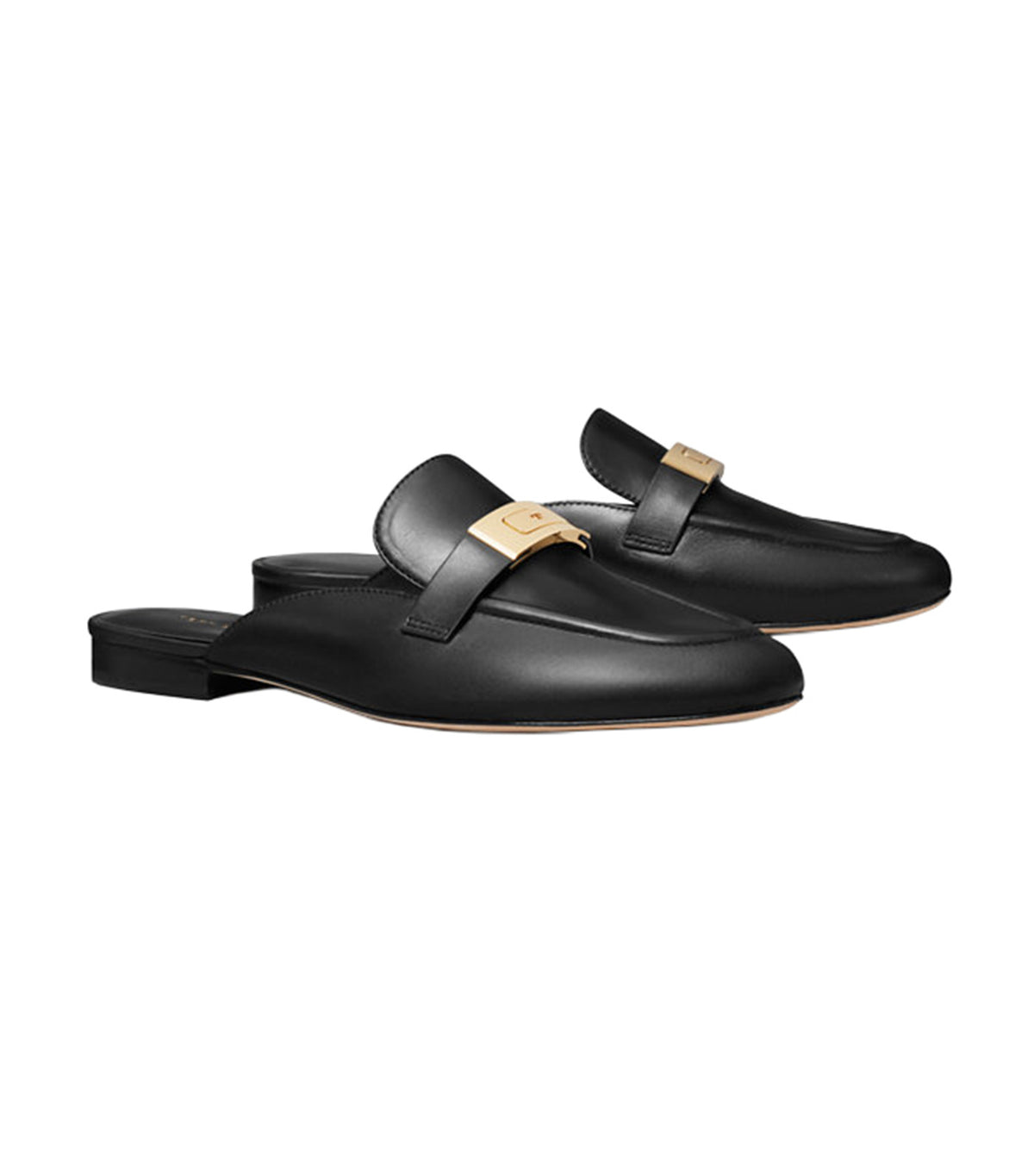 Leelee Loafer Mule Perfect Black