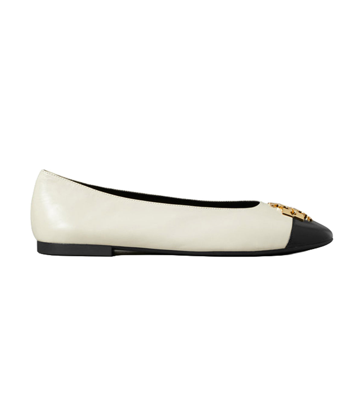 Charlie Ballet Light Cream/Perfect Black/Gold