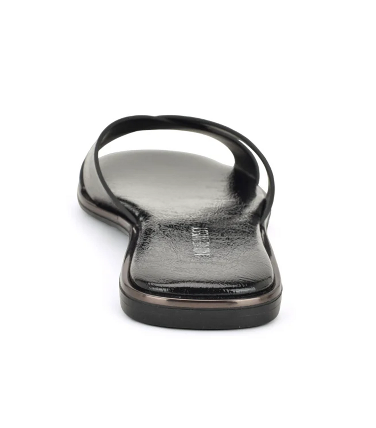 Edeny Flat Slide Sandal Black