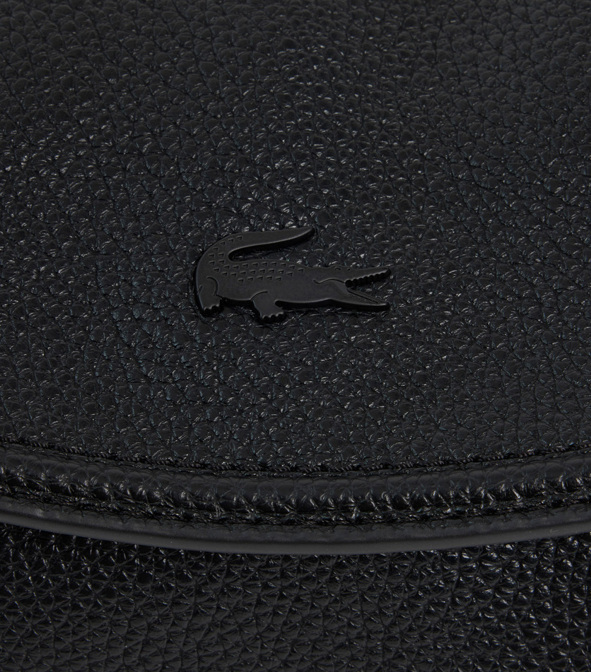 Large Everyday Club Flap Close Shoulder Bag Noir