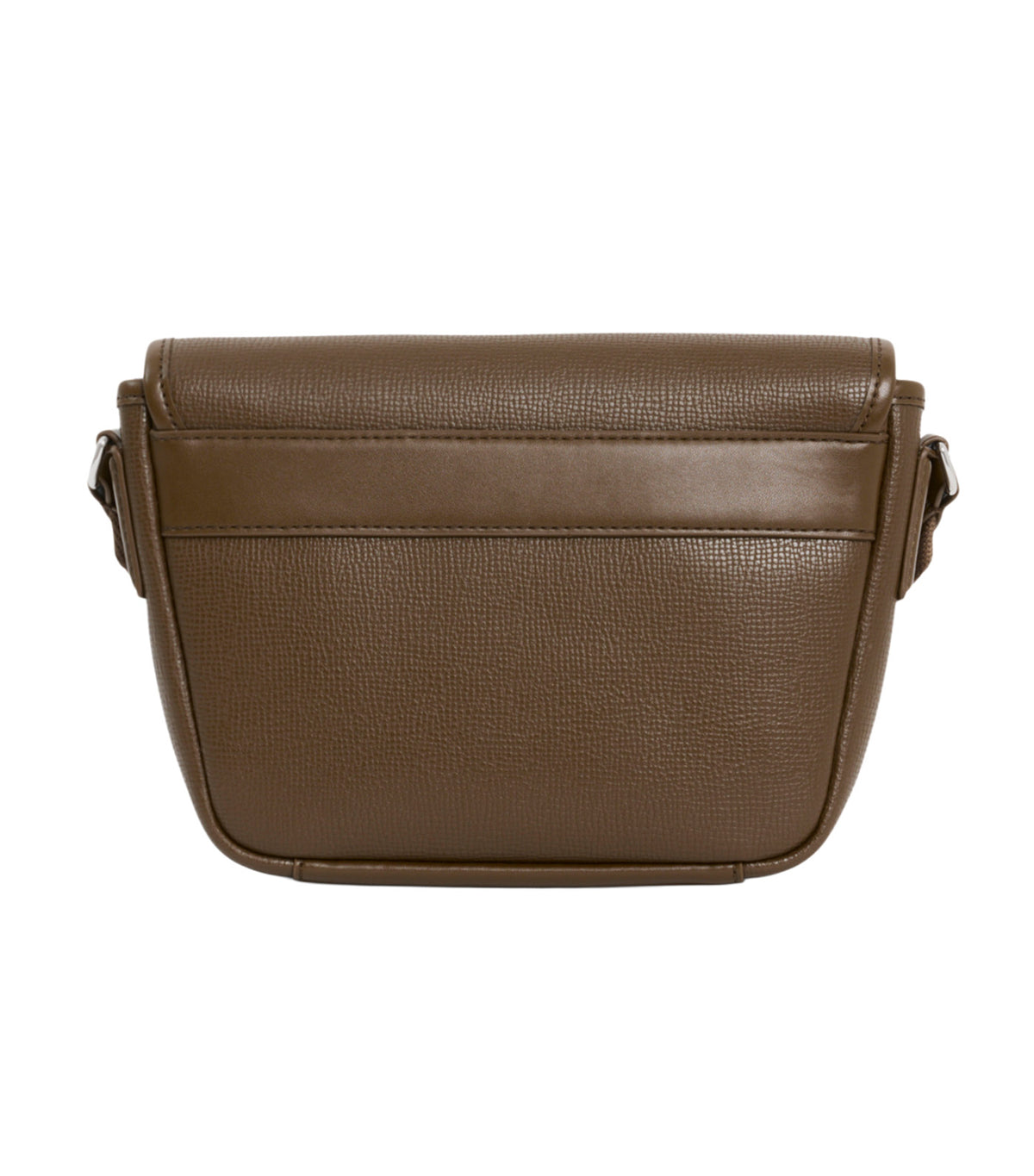Mini Ossian Leather Messenger Bag Mascara