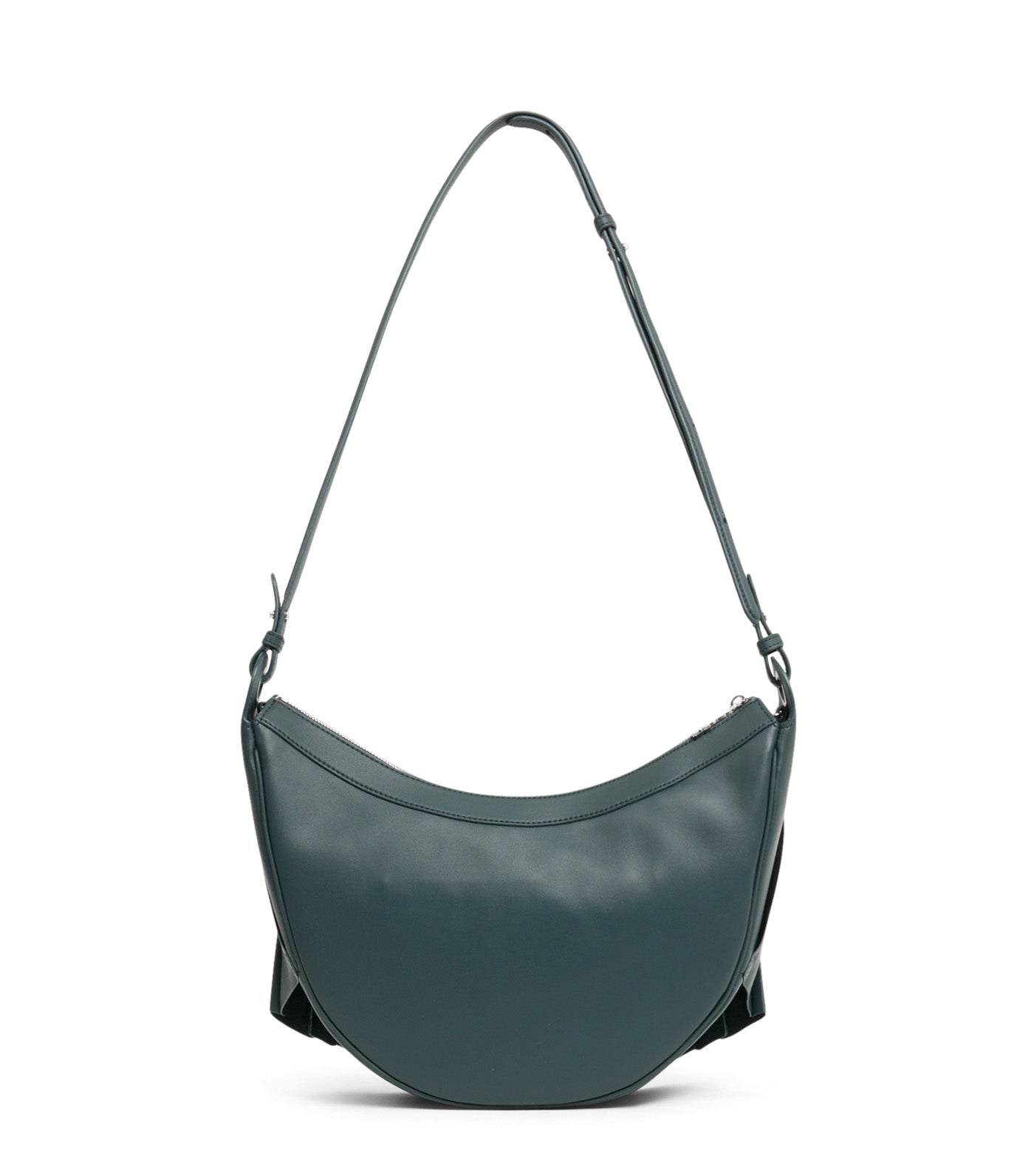 Medium Lenglen Leather Hobo Bag Green Gables