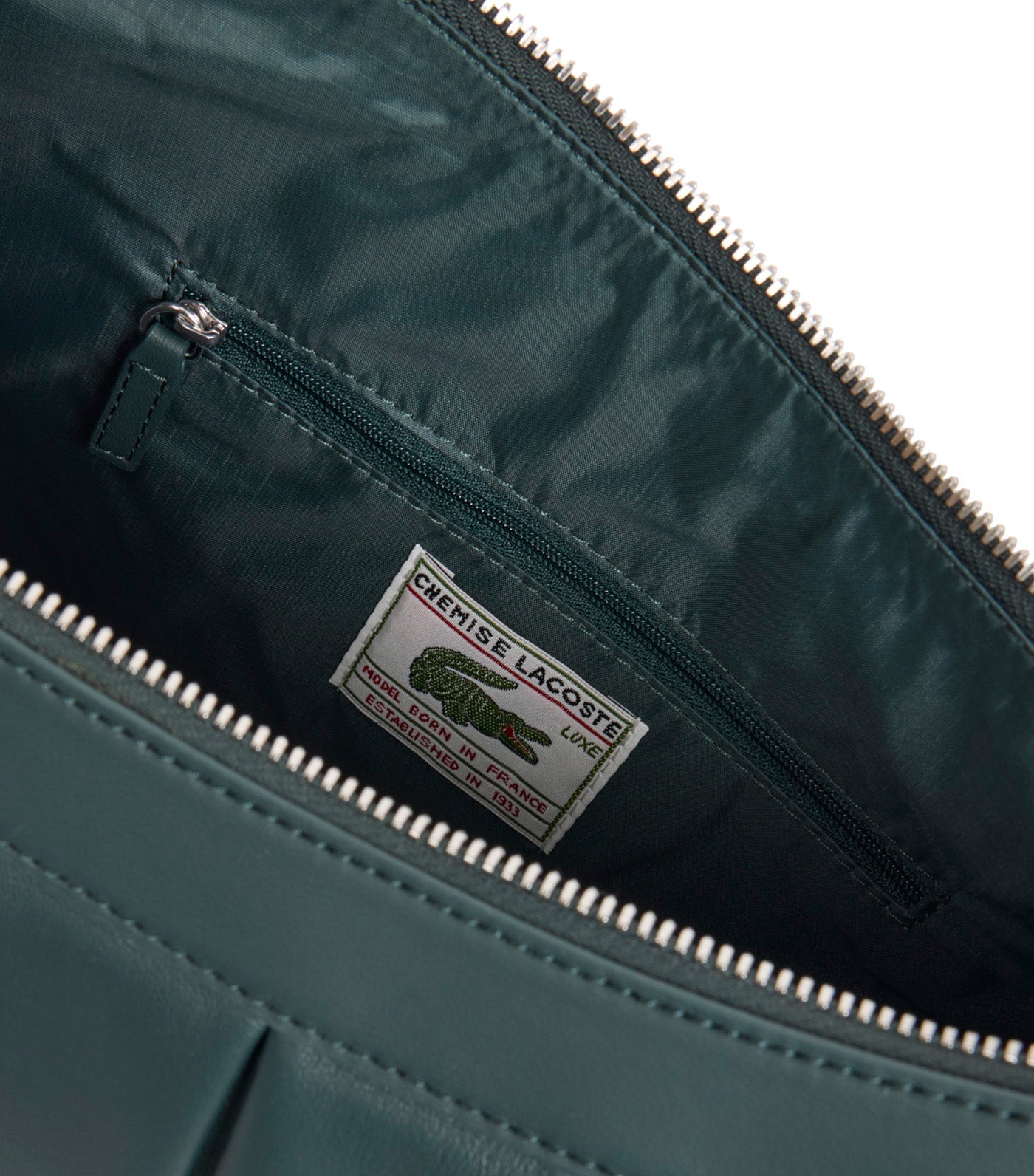 Medium Lenglen Leather Hobo Bag Green Gables