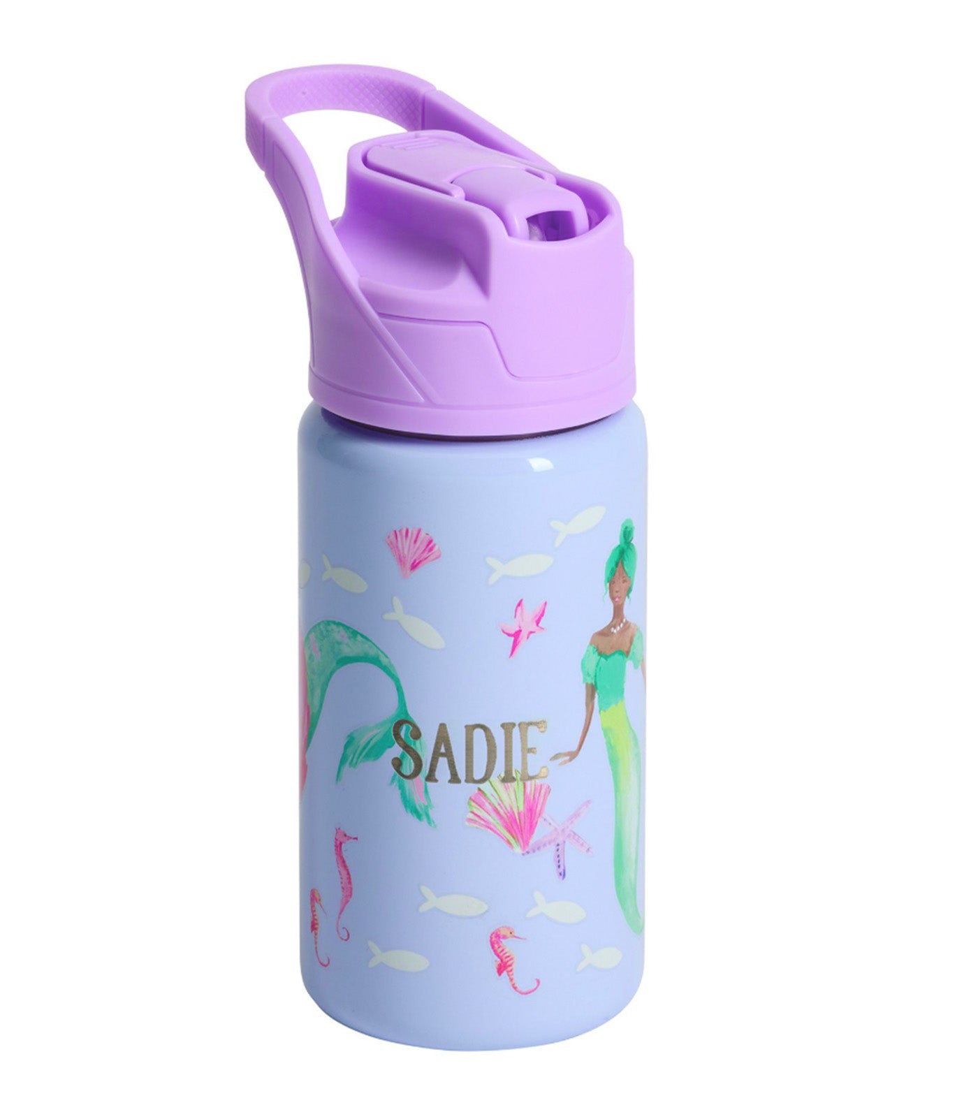Rainbow Mermaid Glow-in-the-Dark Mackenzie Water Bottle Multi