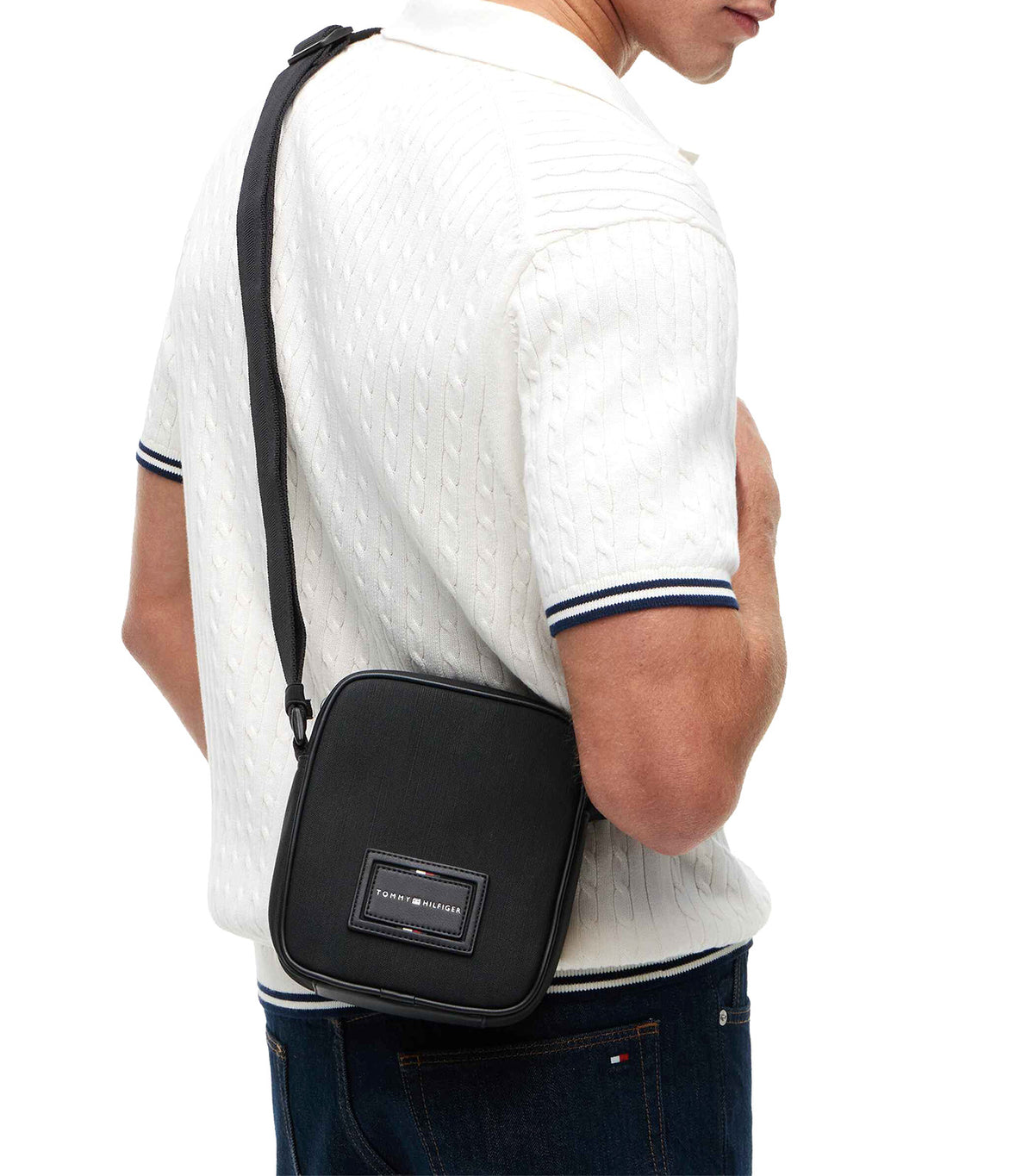 Men's Foundation Mini Reporter Bag Black