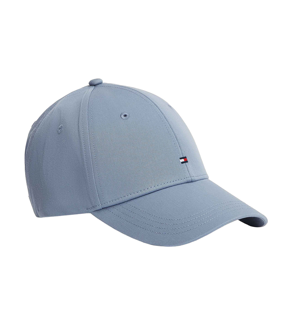 Men's Flag Cotton 6 Panel Cap Brisk Blue