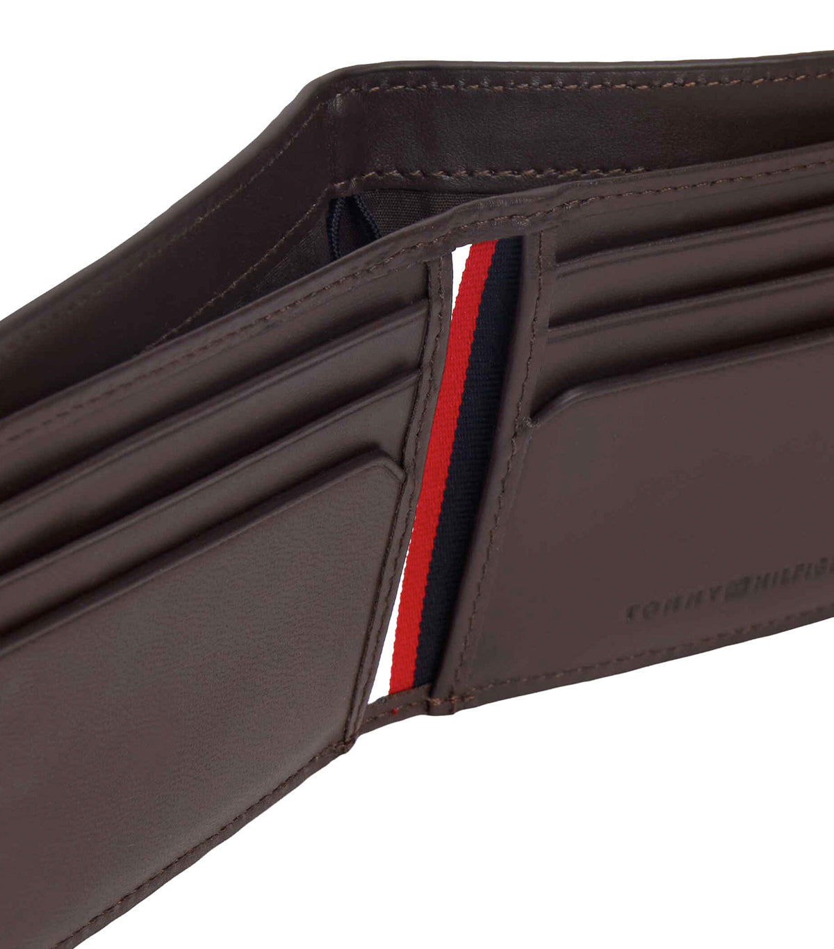 Men's Central Mini CC Wallet Coffee Bean