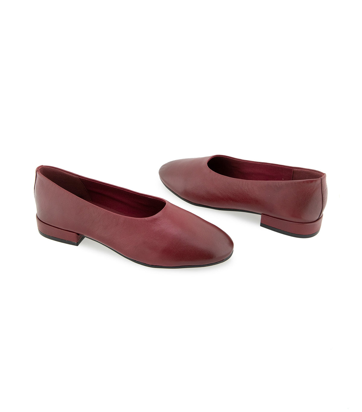 Garland Leather Pump Zinfandel