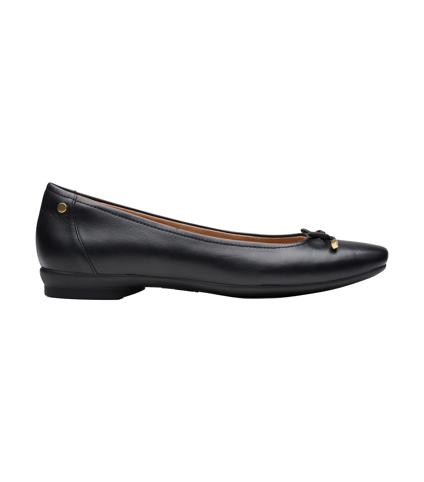 Candra Light Black Leather