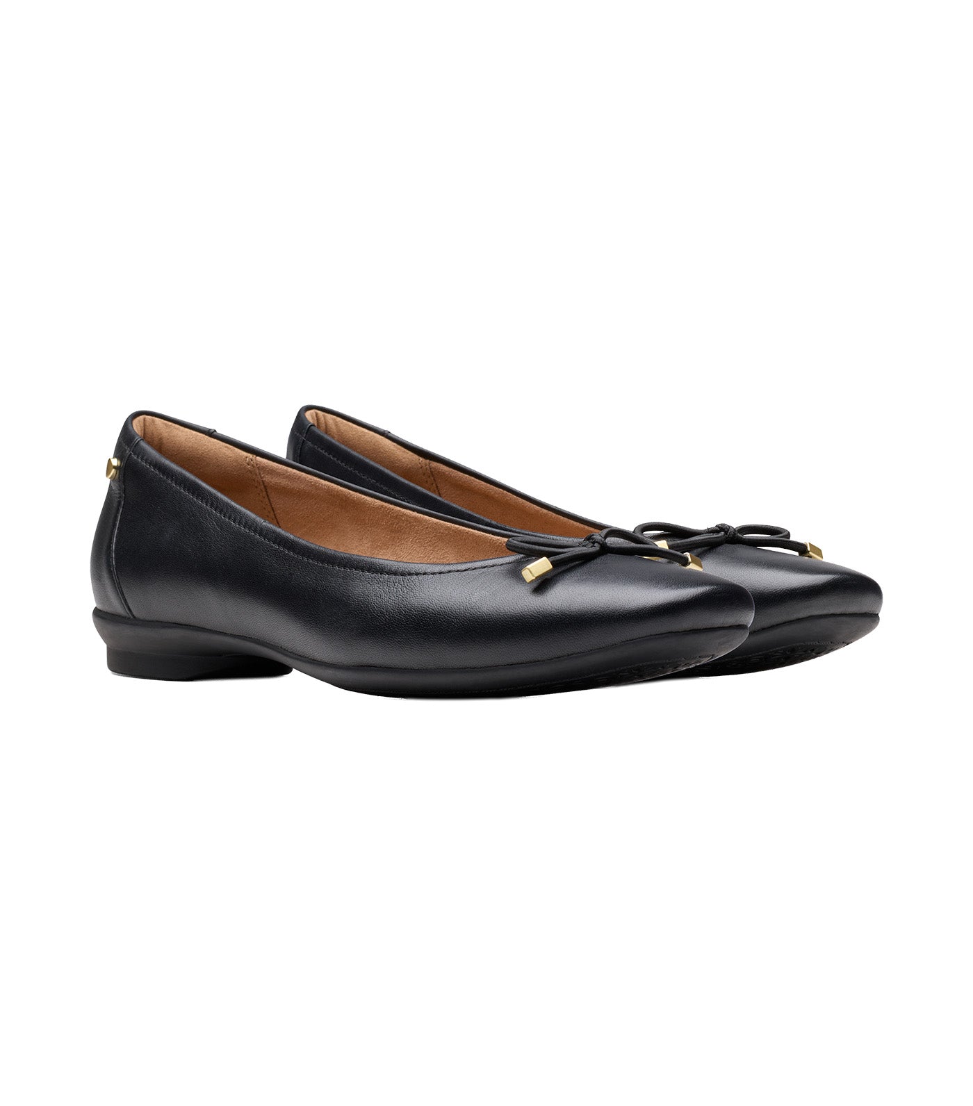 Candra Light Black Leather