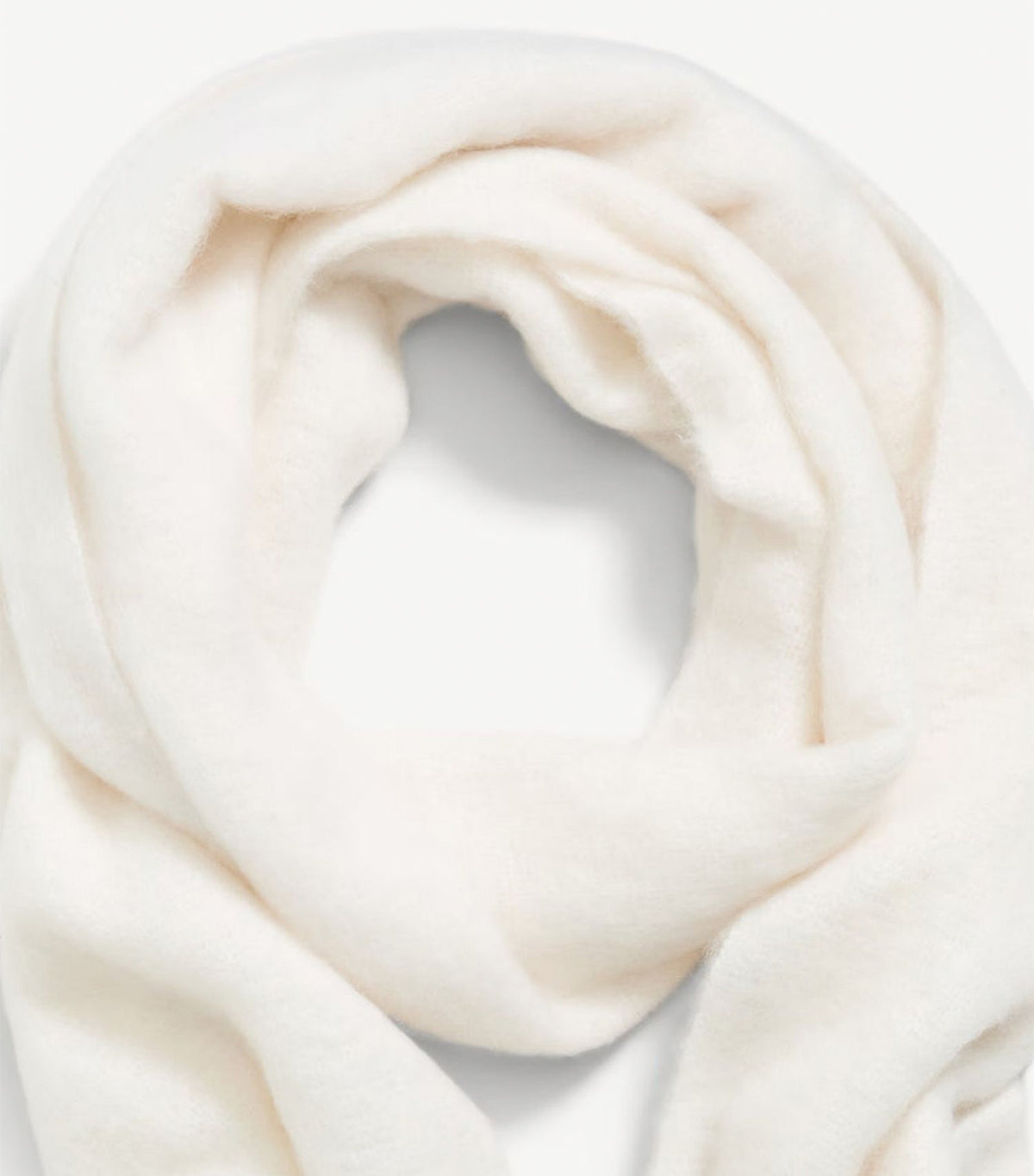 Fringed Scarf Cream