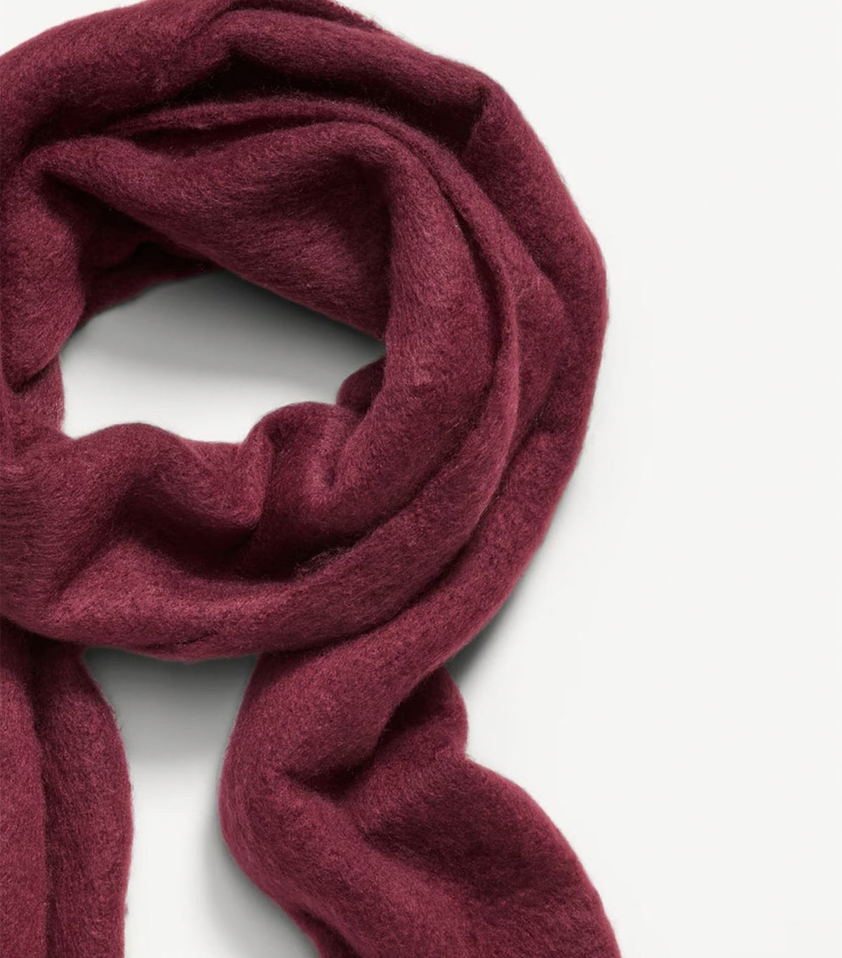 Fringed Scarf Royal Burgundy