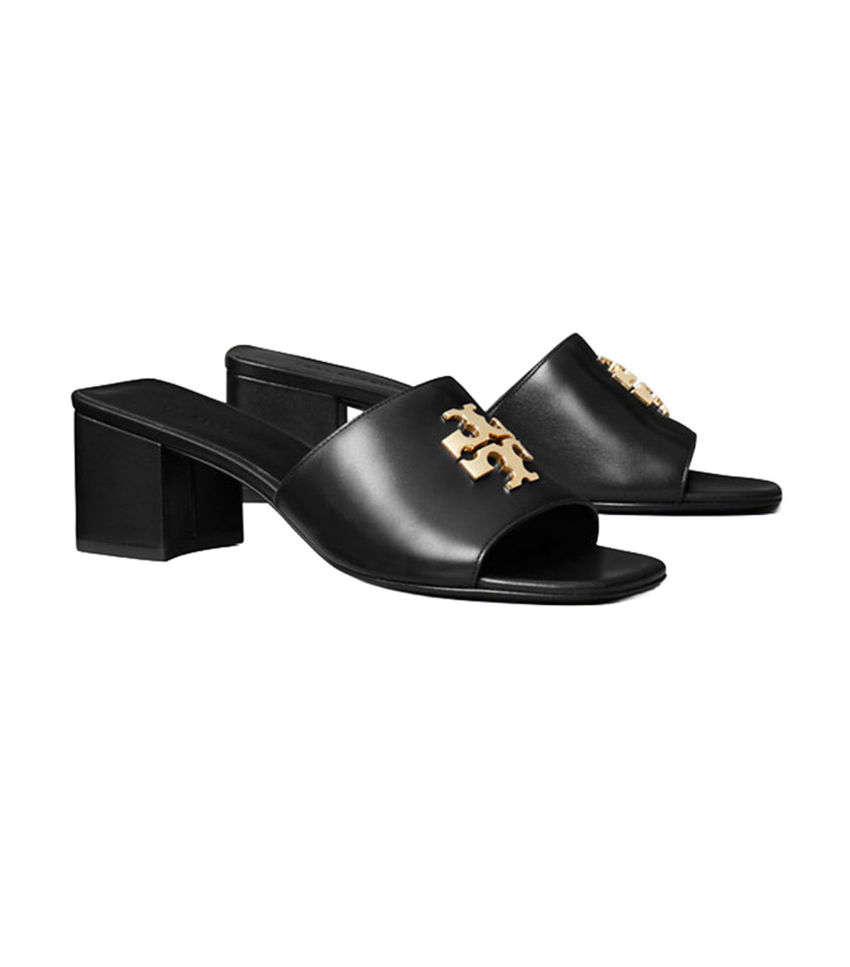 Charlie Heeled Sandal Perfect Black/Gold