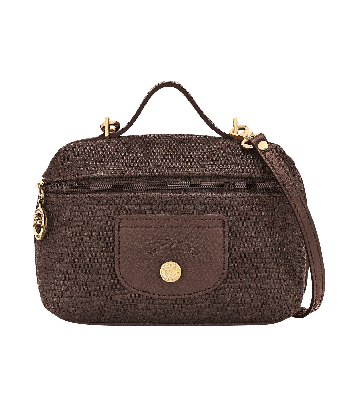 Le Panier Pliage Crossbody Bag XS Mocha
