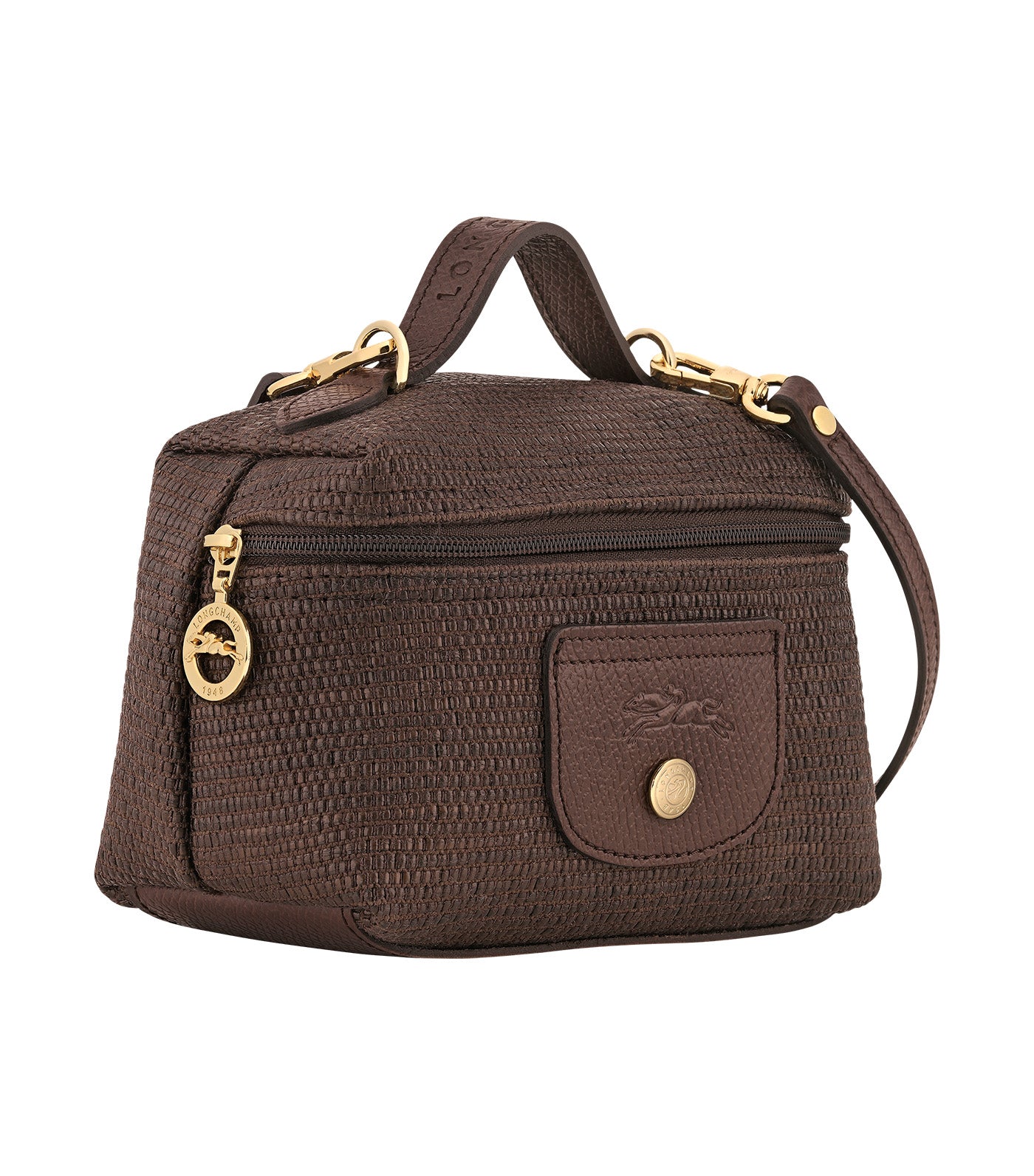 Le Panier Pliage Crossbody Bag XS Mocha