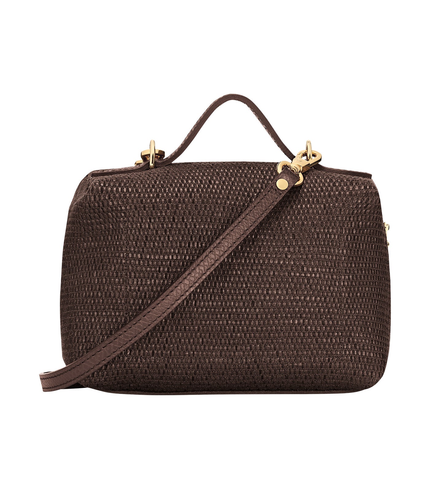 Le Panier Pliage Crossbody Bag XS Mocha