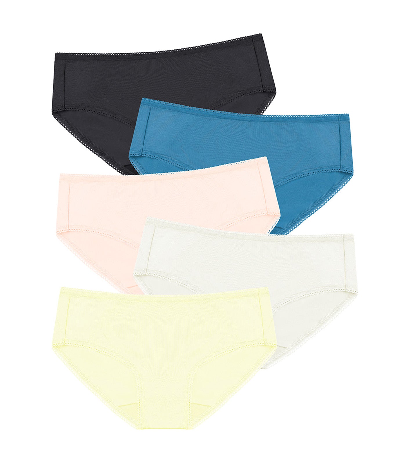 sloggi Shine Hipster 5 Pack Panty Assorted