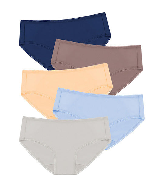 Sloggi Shine Hipster 5-Pack Panty Assorted Colors