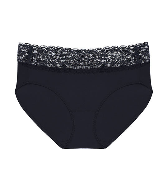 Lacy Micro Hero Midi Panty Black