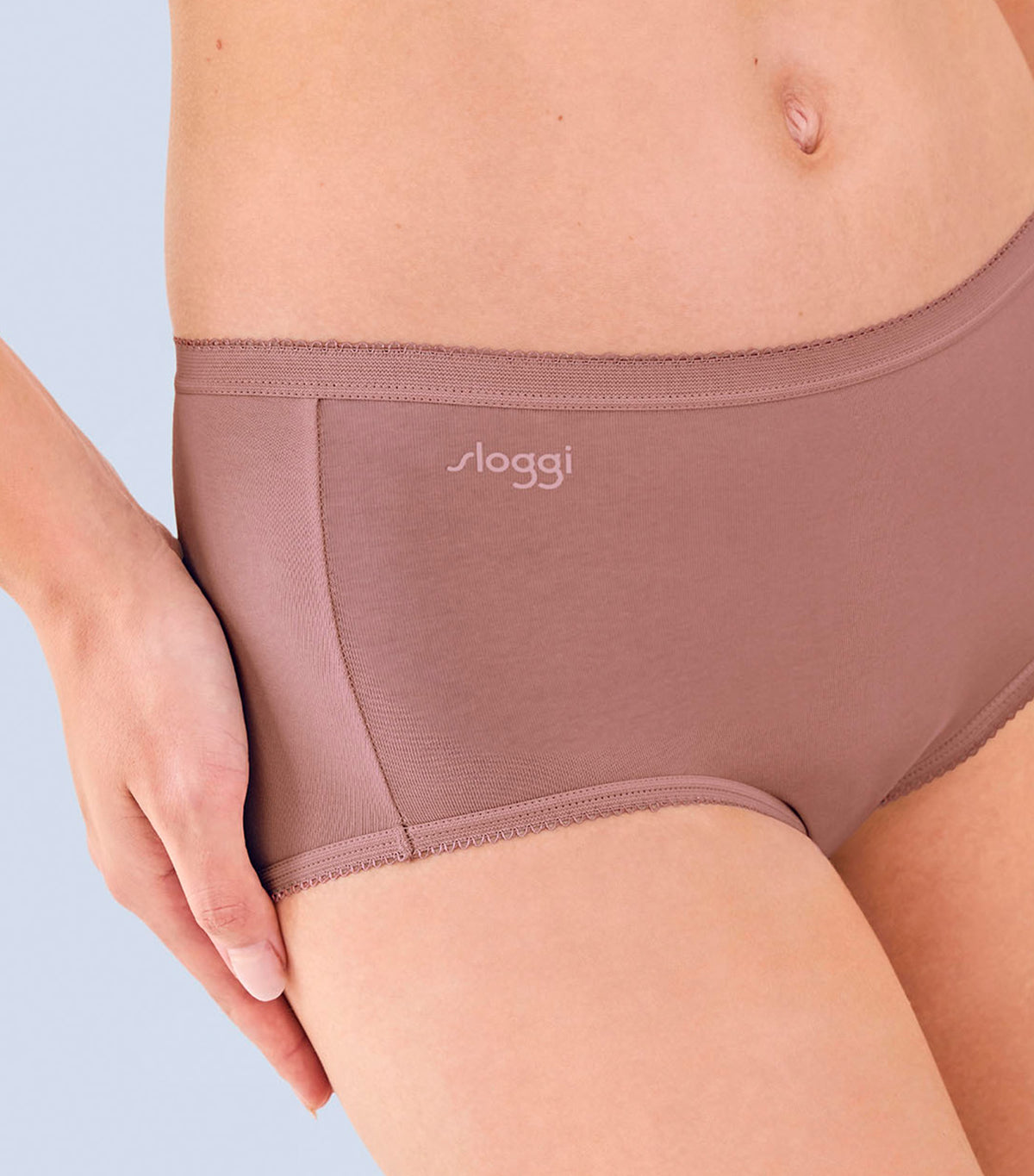 sloggi Comfort Care Maxi Panty Brown