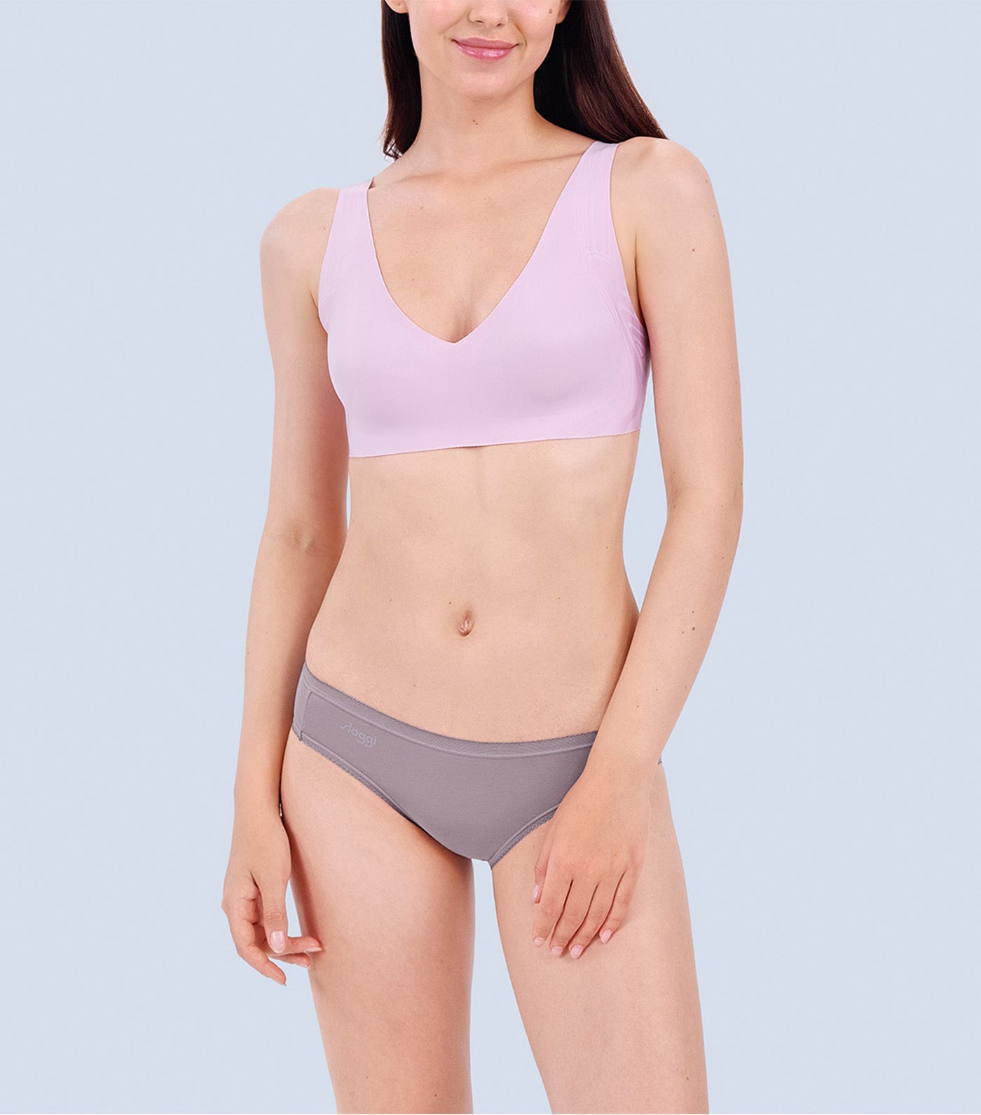 sloggi Comfort Care Midi 2-Pack Panty Cocoa