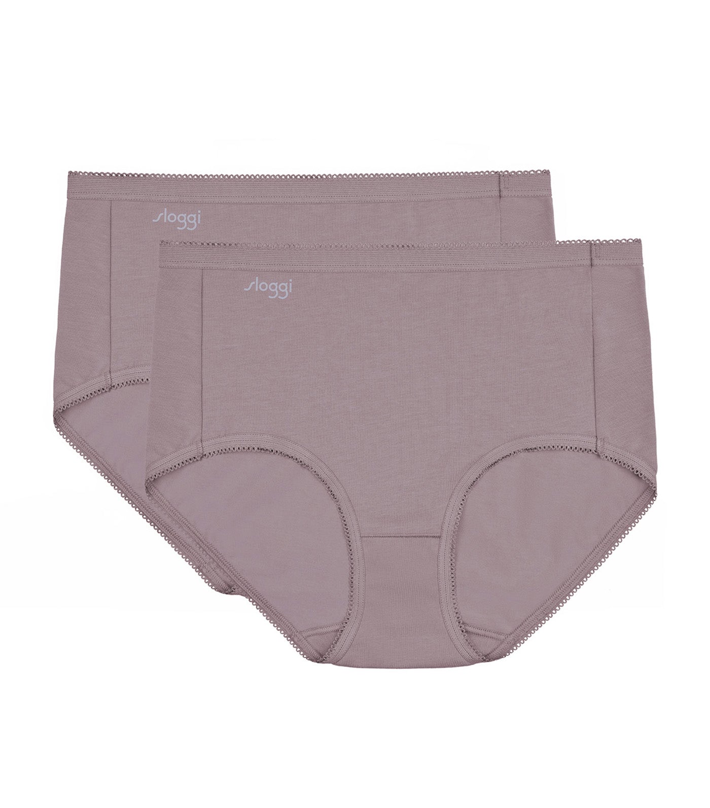 sloggi Comfort Care Maxi 2-Pack Panty Cocoa