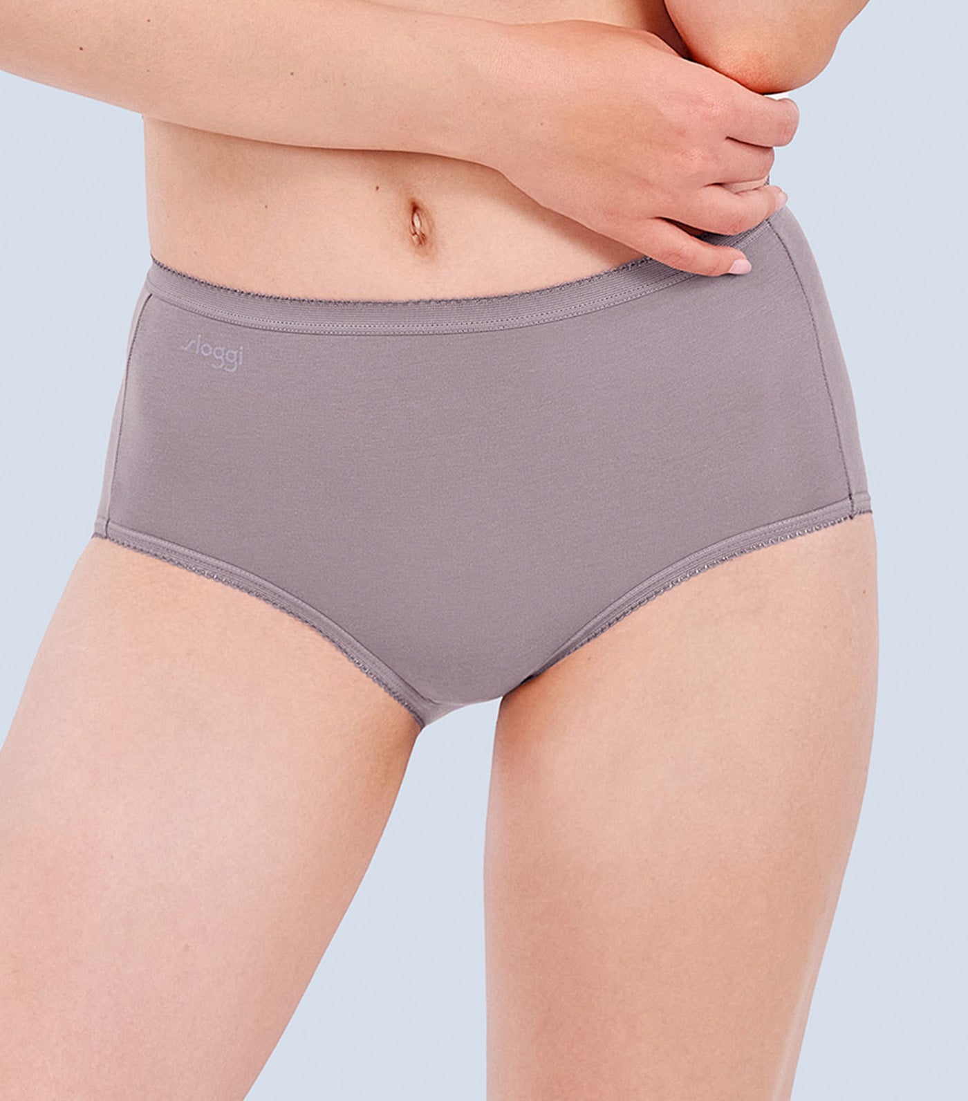 sloggi Comfort Care Maxi 2-Pack Panty Cocoa